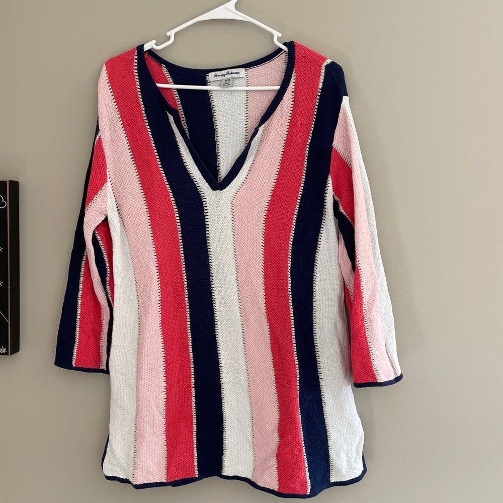 Tommy Bahama half sleeve knit sweater